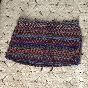 Victoria’s Secret Beach Cover Up Mini Skirt SZ S